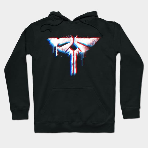 Fireflies Glitch Hoodie by technofaze